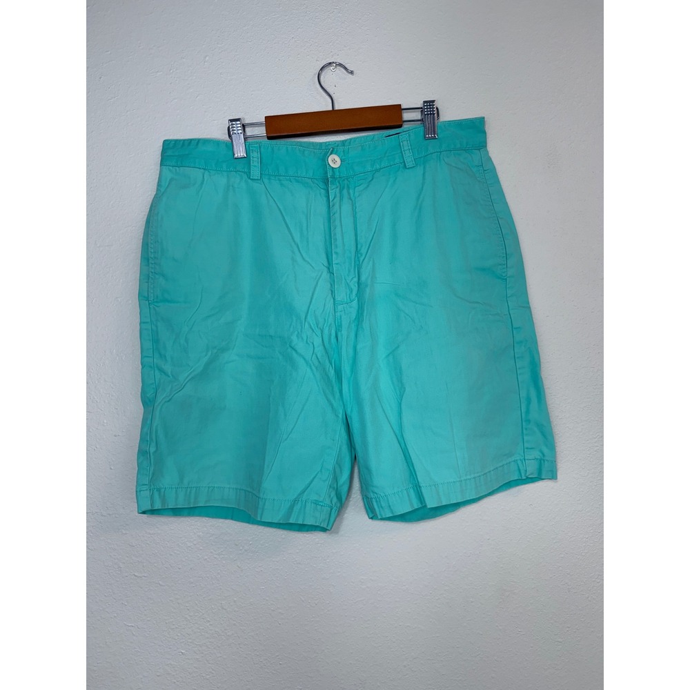 Vineyard Vines Mens Club Short 34 Seafoam Green Turquoise Cotton Chino Shorts